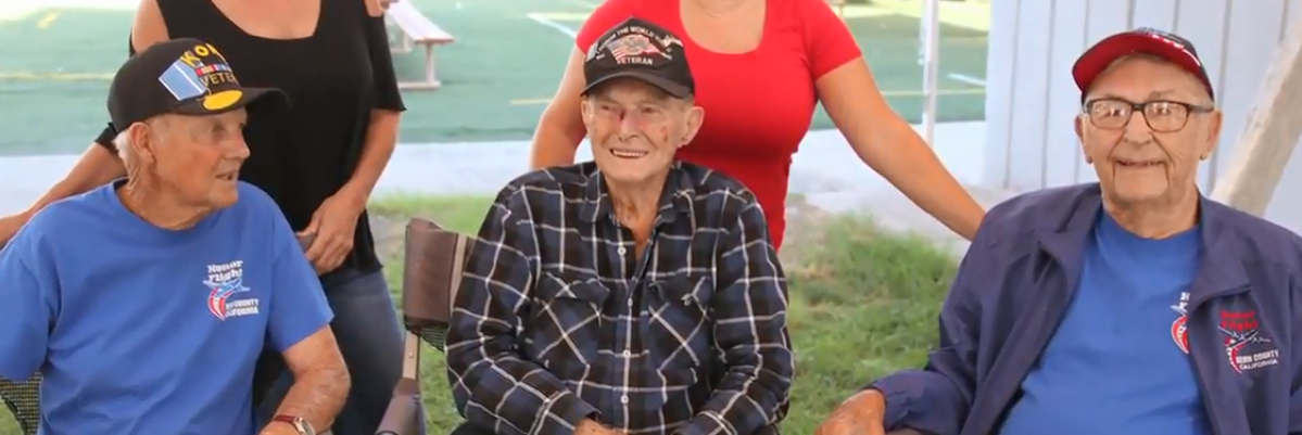 WWII VETERAN SKYDIVES TO HONOR BROTHER